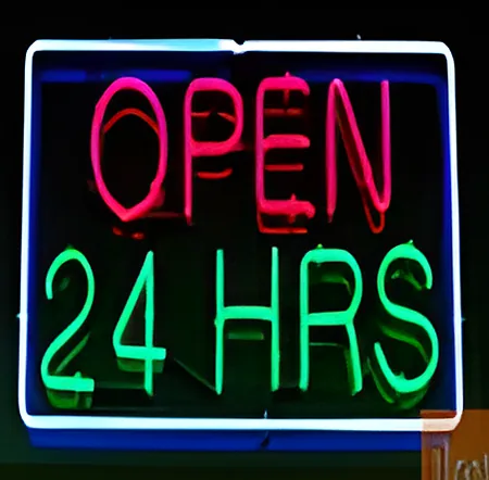 Neon signs